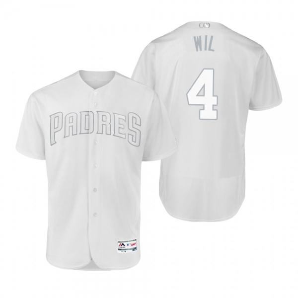 San Diego Padres Wil Myers Wil White 2019 Players' Weekend Authentic Jersey