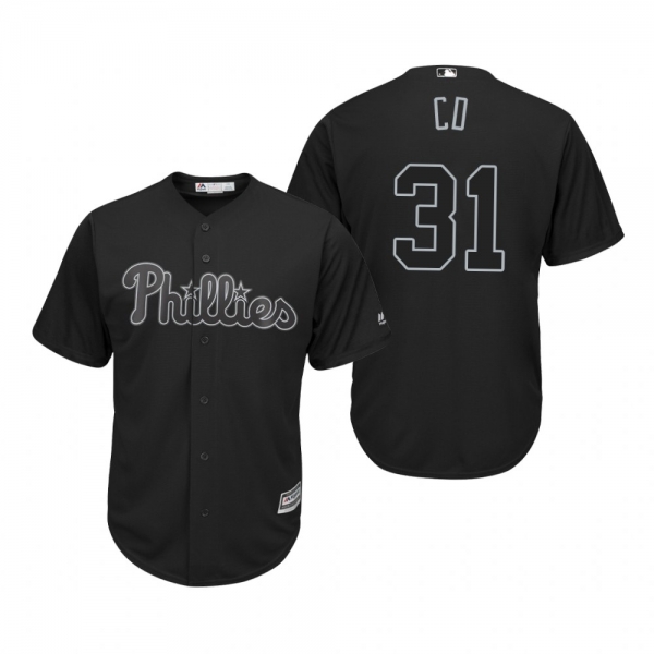 Philadelphia Phillies Corey Dickerson CD Black 2019 Players' Weekend Replica Jersey