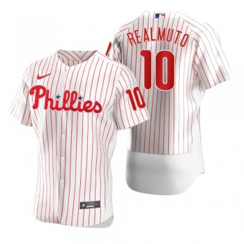 Philadelphia Phillies J.T. Realmuto Nike White 2020 Authentic Jersey