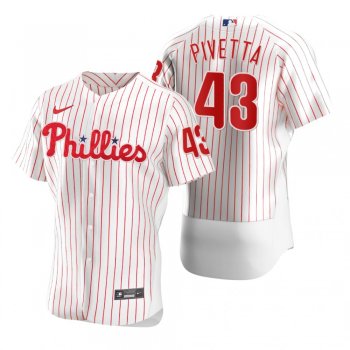 Philadelphia Phillies Nick Pivetta Nike White 2020 Authentic Jersey