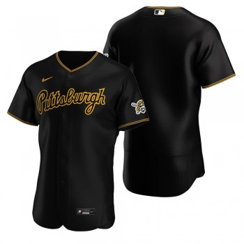 Men's Pittsburgh Pirates Nike Black Authentic 2020 Alternate Jersey