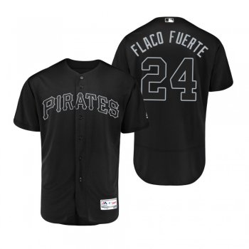 Pittsburgh Pirates Chris Archer Flaco Fuerte Black 2019 Players' Weekend Authentic Jersey