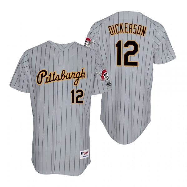 Pirates Corey Dickerson Gray 1997 Turn Back the Clock Throwback Authentic Jersey