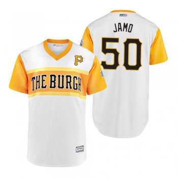 Pittsburgh Pirates Jameson Taillon Jamo White 2019 Little League Classic Replica Jersey