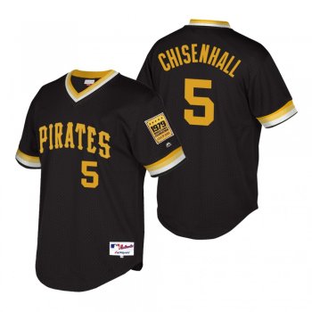 Pittsburgh Pirates Lonnie Chisenhall Black Throwback 1979 World Series Jersey