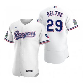 Men's Texas Rangers Adrian Beltre Nike White Authentic 2020 Home Jersey