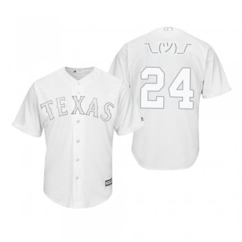 Texas Rangers Hunter Pence White 2019 Players' Weekend Replica Jersey