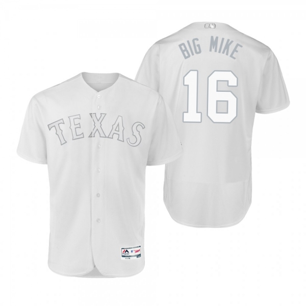 Rangers Scott Heineman Big Mike White 2019 Players' Weekend Authentic Jersey