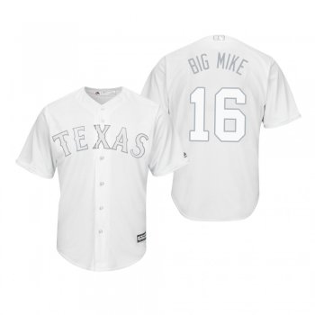 Texas Rangers Scott Heineman Big Mike White 2019 Players' Weekend Replica Jersey