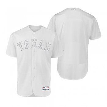 Texas Rangers White 2019 Players' Weekend Authentic Team Jersey