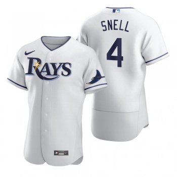 Tampa Bay Rays Blake Snell Nike White 2020 Authentic Jersey