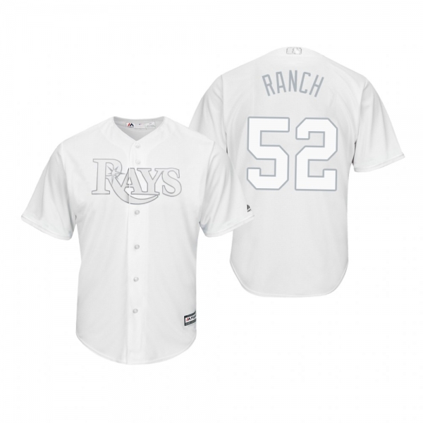 Tampa Bay Rays Chaz Roe Ranch White 2019 Players' Weekend Replica Jersey