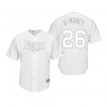 Tampa Bay Rays Ji-Man Choi G-Money White 2019 Players' Weekend Replica Jersey