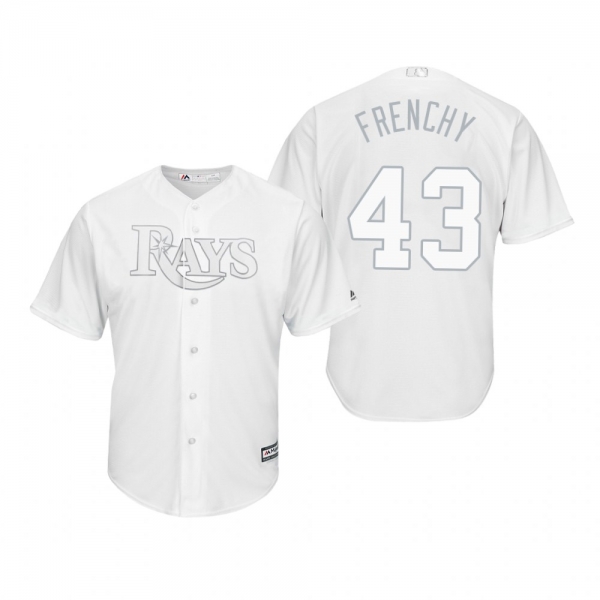 Tampa Bay Rays Michael Brosseau Frenchy White 2019 Players' Weekend Replica Jersey