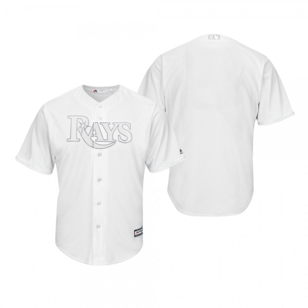 Tampa Bay Rays White 2019 Players' Weekend Majestic Team Jersey