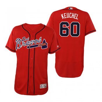 Dallas Keuchel Atlanta Braves Red Hispanic Heritage Flex Base Jersey