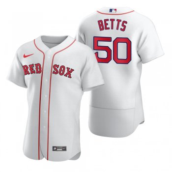 Boston Red Sox Mookie Betts Nike White 2020 Authentic Jersey