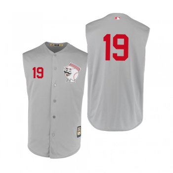 Reds Joey Votto Gray 1956 Turn Back the Clock Authentic Jersey