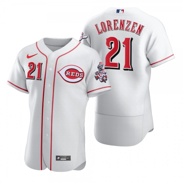 Cincinnati Reds Michael Lorenzen Nike White 2020 Authentic Jersey