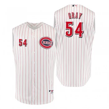 Reds Sonny Gray White Red 1961 Throwback Flex Base Jersey