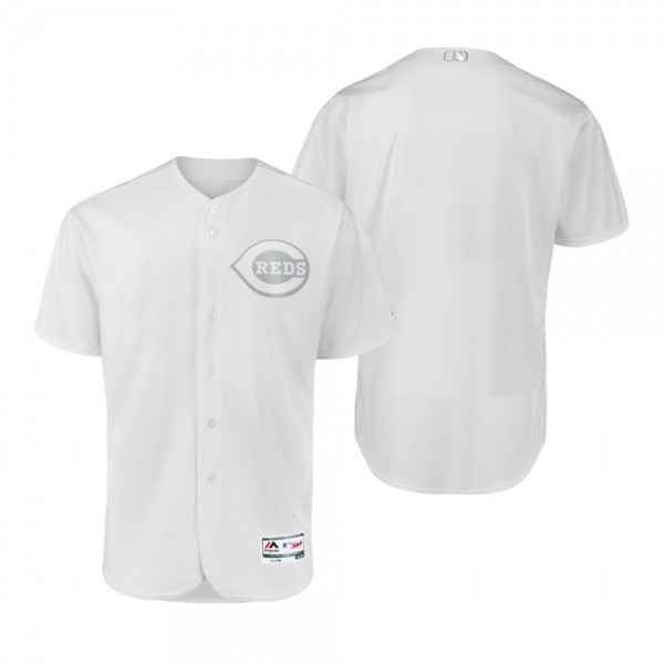 Cincinnati Reds White 2019 Players' Weekend Authentic Team Jersey