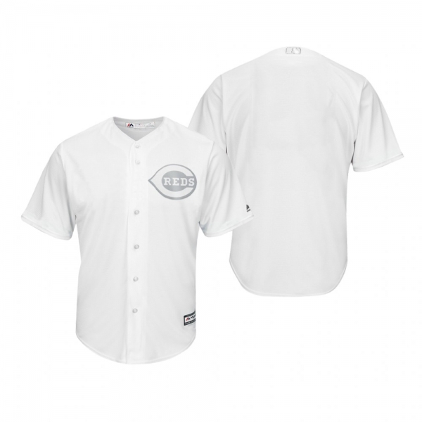 Cincinnati Reds White 2019 Players' Weekend Majestic Team Jersey