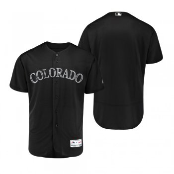 Colorado Rockies Black 2019 Players' Weekend Authentic Team Jersey