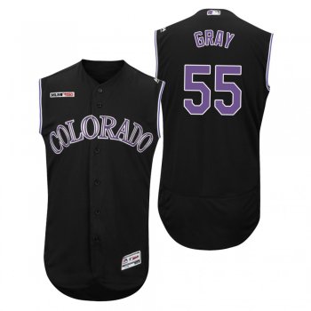 Colorado Rockies Black Jon Gray 150th Anniversary Alternate Flex Base Jersey