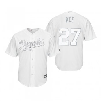 Kansas City Royals Adalberto Mondesi Ace White 2019 Players' Weekend Replica Jersey