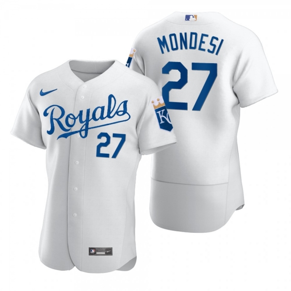 Kansas City Royals Adalberto Mondesi Nike White 2020 Authentic Jersey