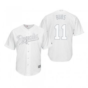 Kansas City Royals Bubba Starling Bubs White 2019 Players' Weekend Replica Jersey