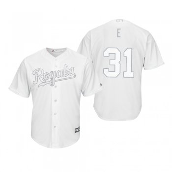 Kansas City Royals Ian Kennedy E White 2019 Players' Weekend Replica Jersey