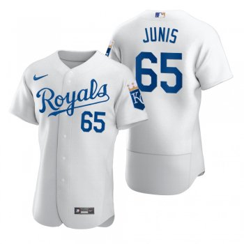 Kansas City Royals Jakob Junis Nike White 2020 Authentic Jersey