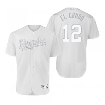 Royals Jorge Soler El Crudo White 2019 Players' Weekend Authentic Jersey