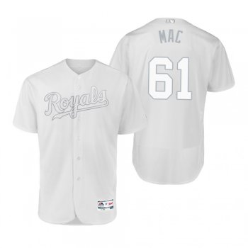 Kansas City Royals Kevin McCarthy Mac White 2019 Players' Weekend Authentic Jersey