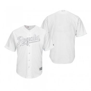 Kansas City Royals White 2019 Players' Weekend Majestic Team Jersey