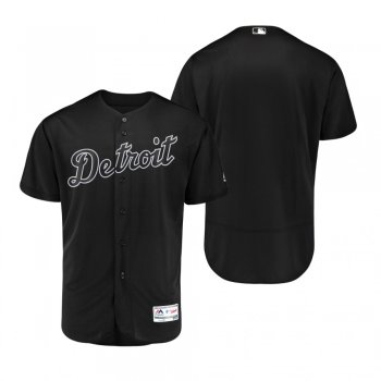 Detroit Tigers Black 2019 Players' Weekend Authentic Team Jersey