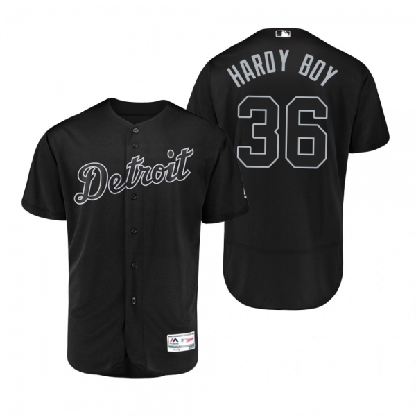 Detroit Tigers Blaine Hardy Hardy Boy Black 2019 Players' Weekend Authentic Jersey