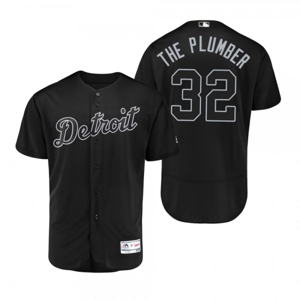 Tigers Michael Fulmer The Plumber Black 2019 Players' Weekend Authentic Jersey