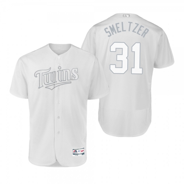 Minnesota Twins Devin Smeltzer Smeltzer White 2019 Players' Weekend Authentic Jersey