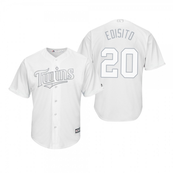 Minnesota Twins Eddie Rosario Edisito White 2019 Players' Weekend Replica Jersey