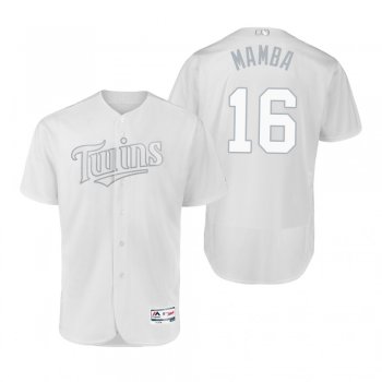 Minnesota Twins Jonathan Schoop Mamba White 2019 Players' Weekend Authentic Jersey