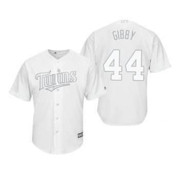 Minnesota Twins Kyle Gibson Gibby White 2019 Players' Weekend Replica Jersey