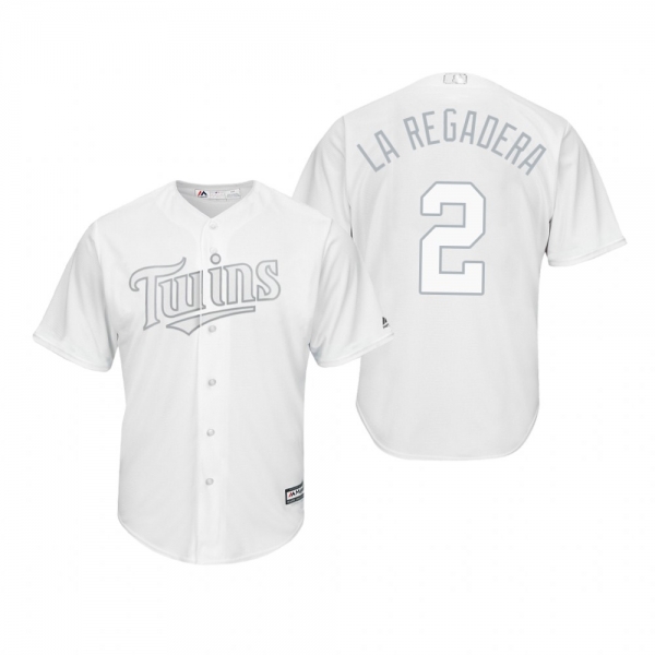 Minnesota Twins Luis Arraez La Regadera White 2019 Players' Weekend Replica Jersey