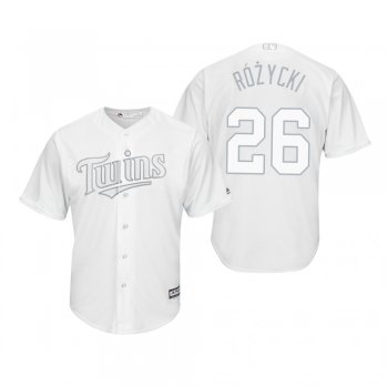 Minnesota Twins Max Kepler Rozycki White 2019 Players' Weekend Replica Jersey