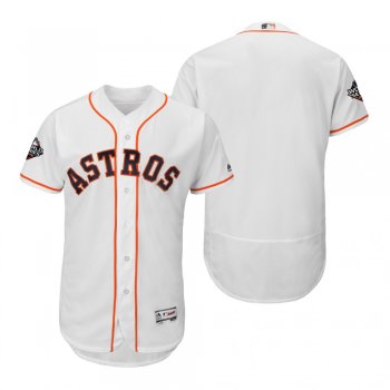 Houston Astros White 2019 World Series Flex Base Jersey