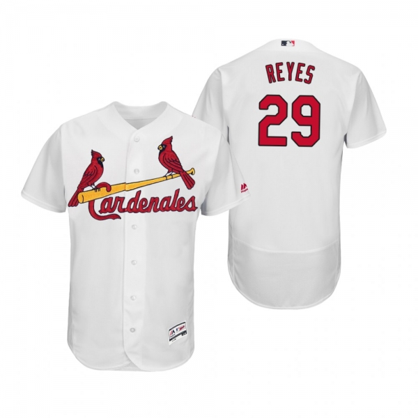 Alex Reyes St. Louis Cardinals White 2019 Hispanic Heritage Flex Base Jersey