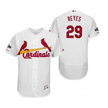 Alex Reyes St. Louis Cardinals White 2019 Postseason Flex Base Jersey