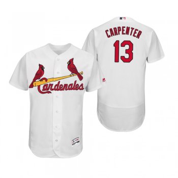 Matt Carpenter St. Louis Cardinals White 2019 Hispanic Heritage Flex Base Jersey