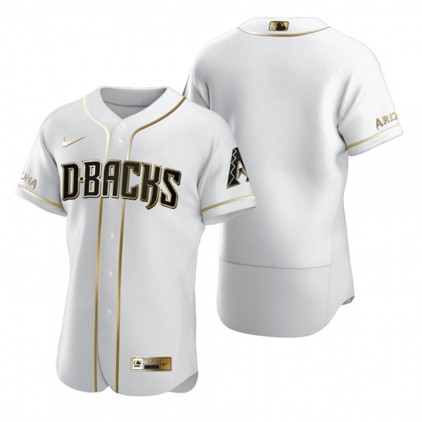 Arizona Diamondbacks Nike White Authentic Golden Edition Jersey